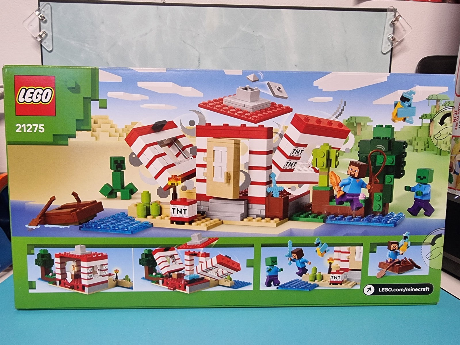 LEGO Minecraft The TNT Jungle House 21275