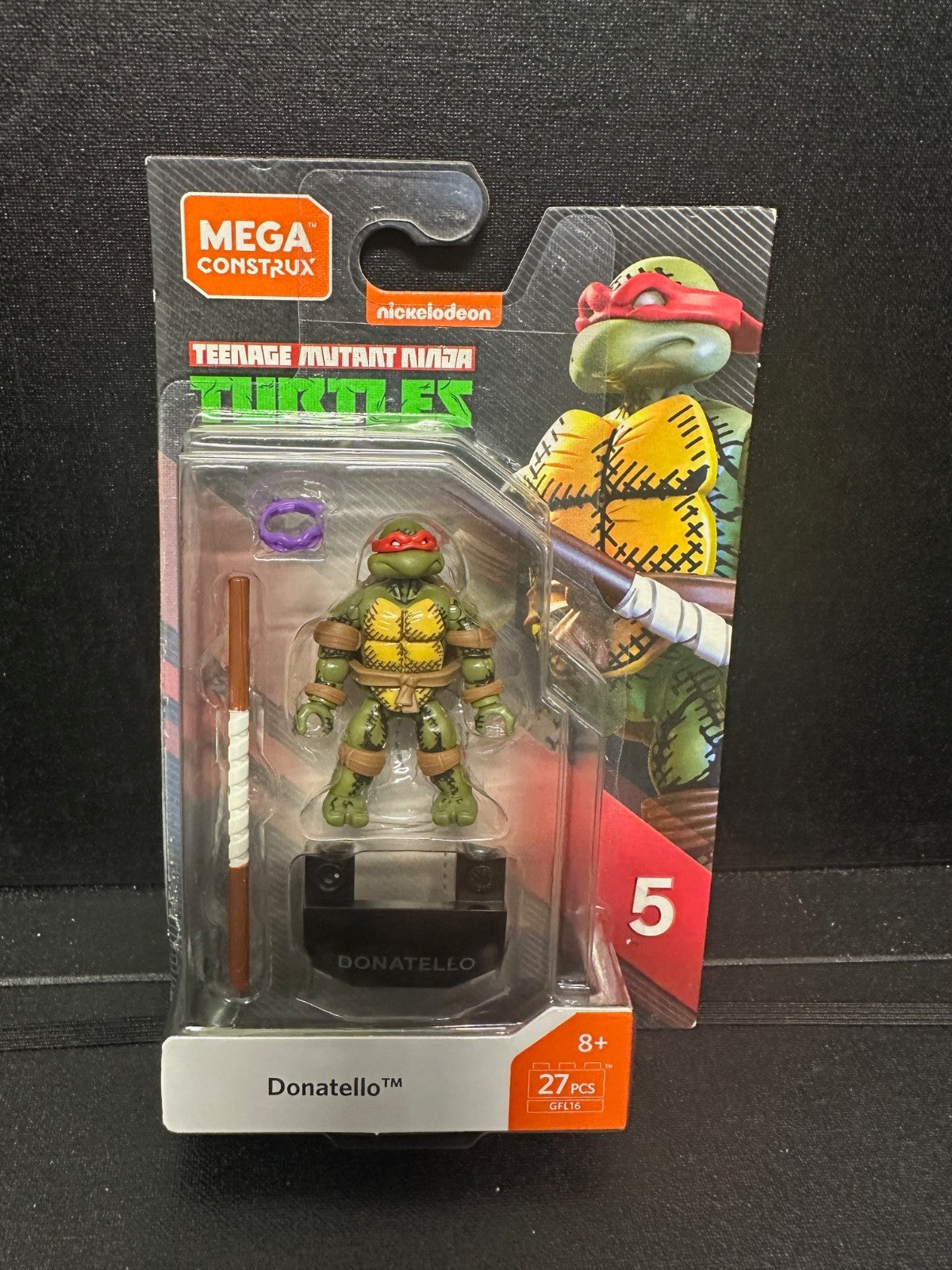 TMNT Mega Construx Heroes Donatello - Series 5 GFL16