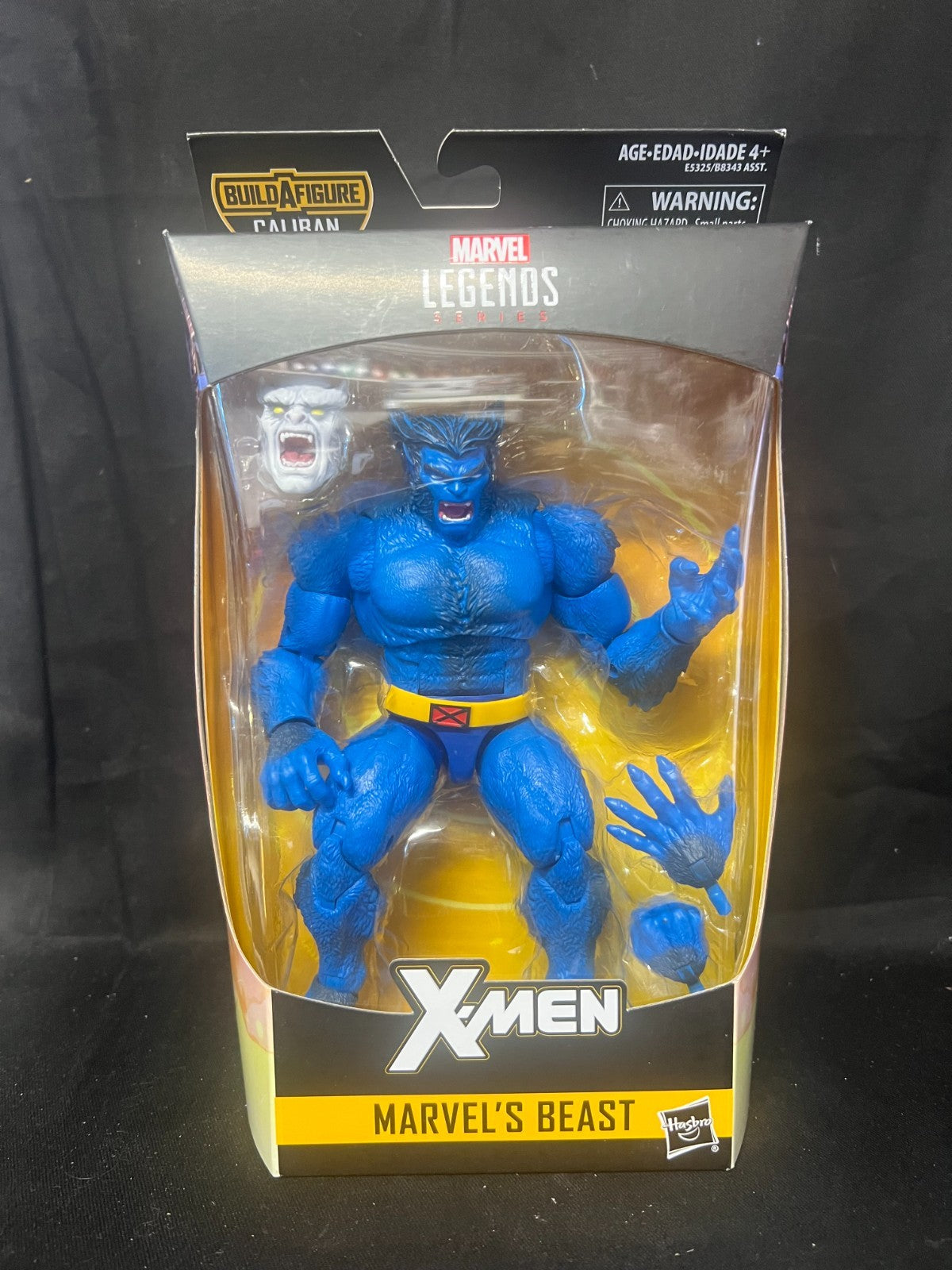 Marvel Legends Beast Caliban BAF Wave X-Men New!!!