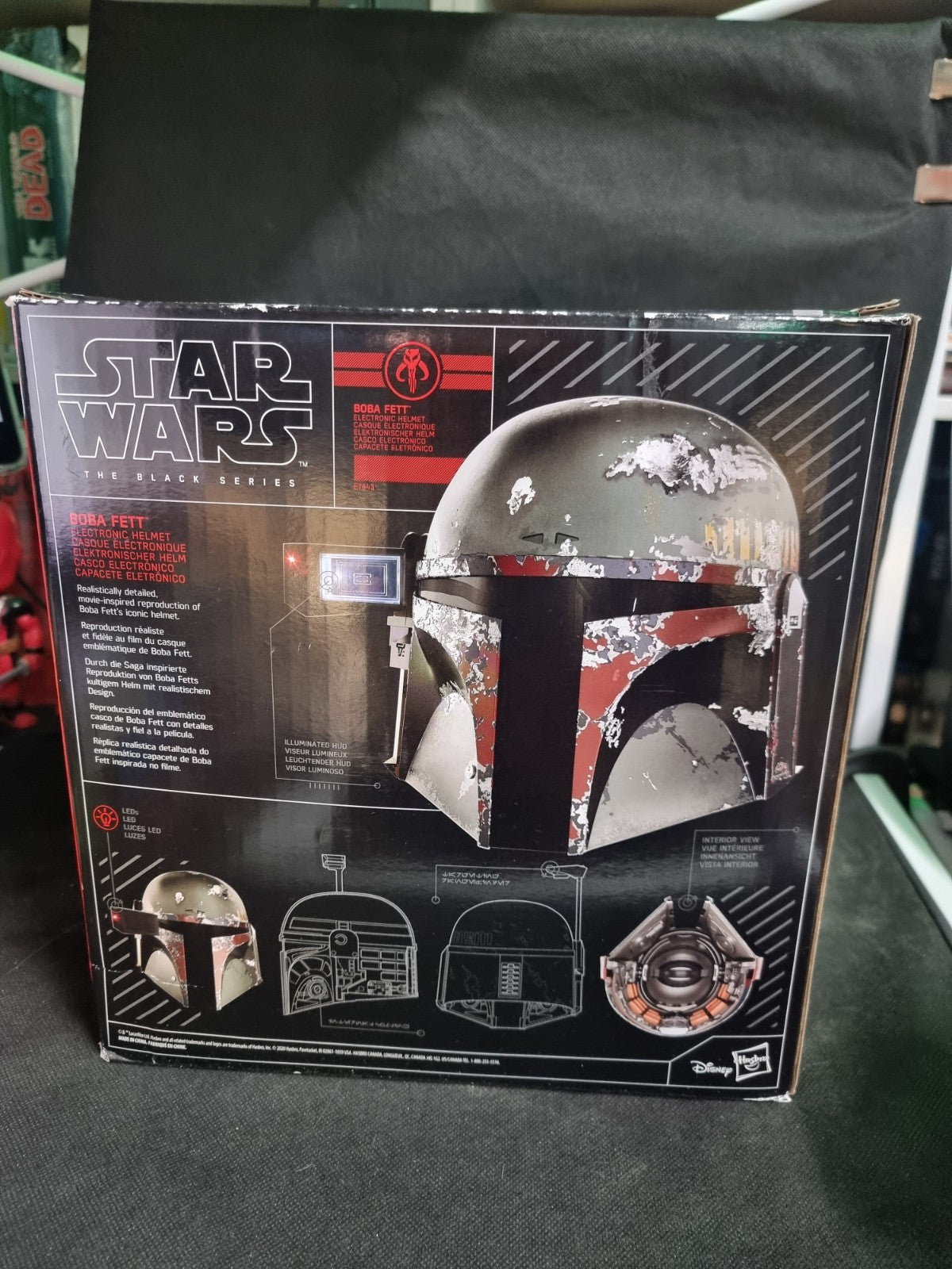 Star Wars The Black Series Boba Fett Electronic Helmet