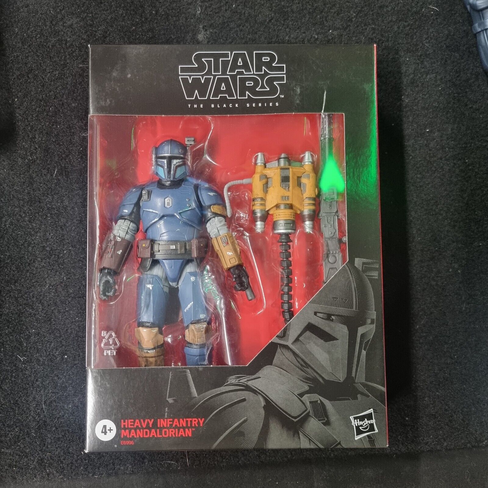 Star Wars Black Series Mandalorian Heavy Infantry Action Figure Paz Vizsla New