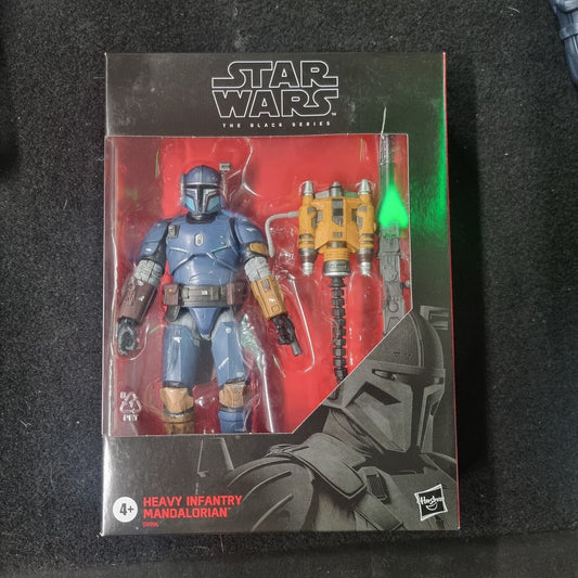 Star Wars Black Series Mandalorian Heavy Infantry Action Figure Paz Vizsla New