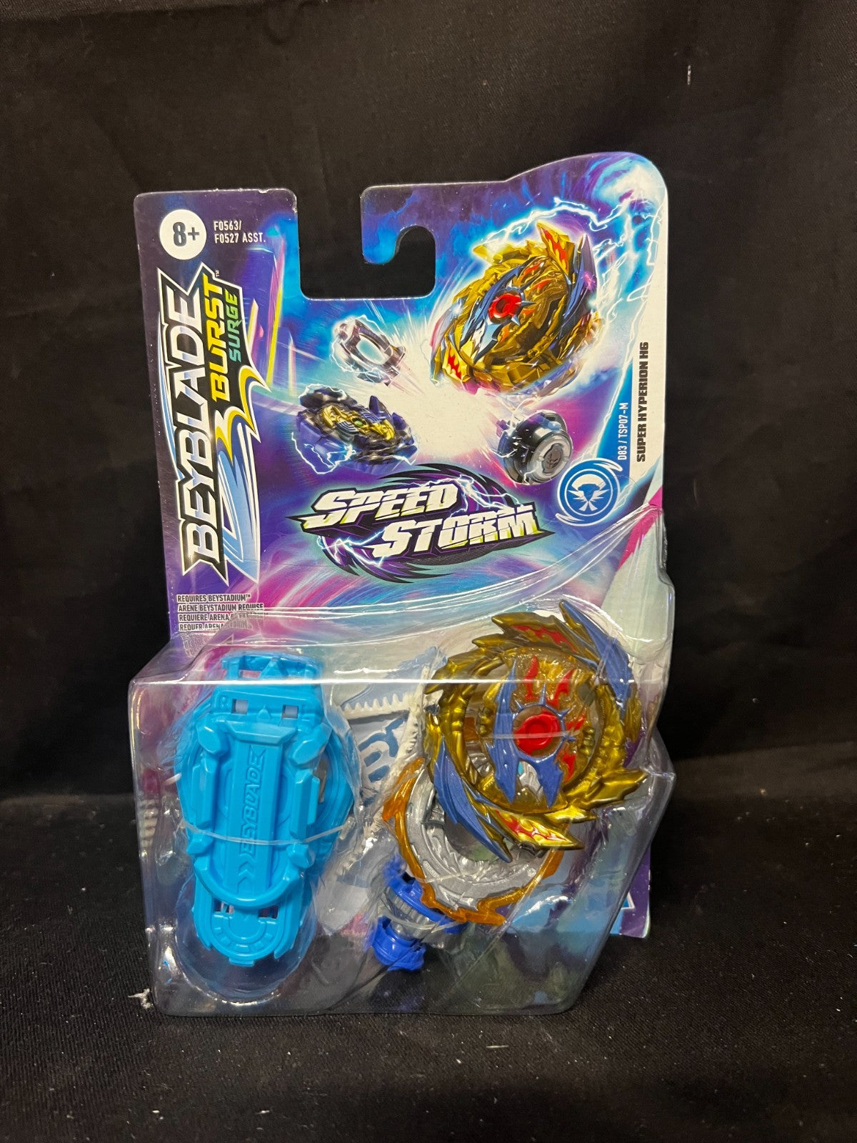 NEW BEYBLADE BURST SURGE SPEED STORM  SUPER HYPERION H6 STARTER PACK F0563