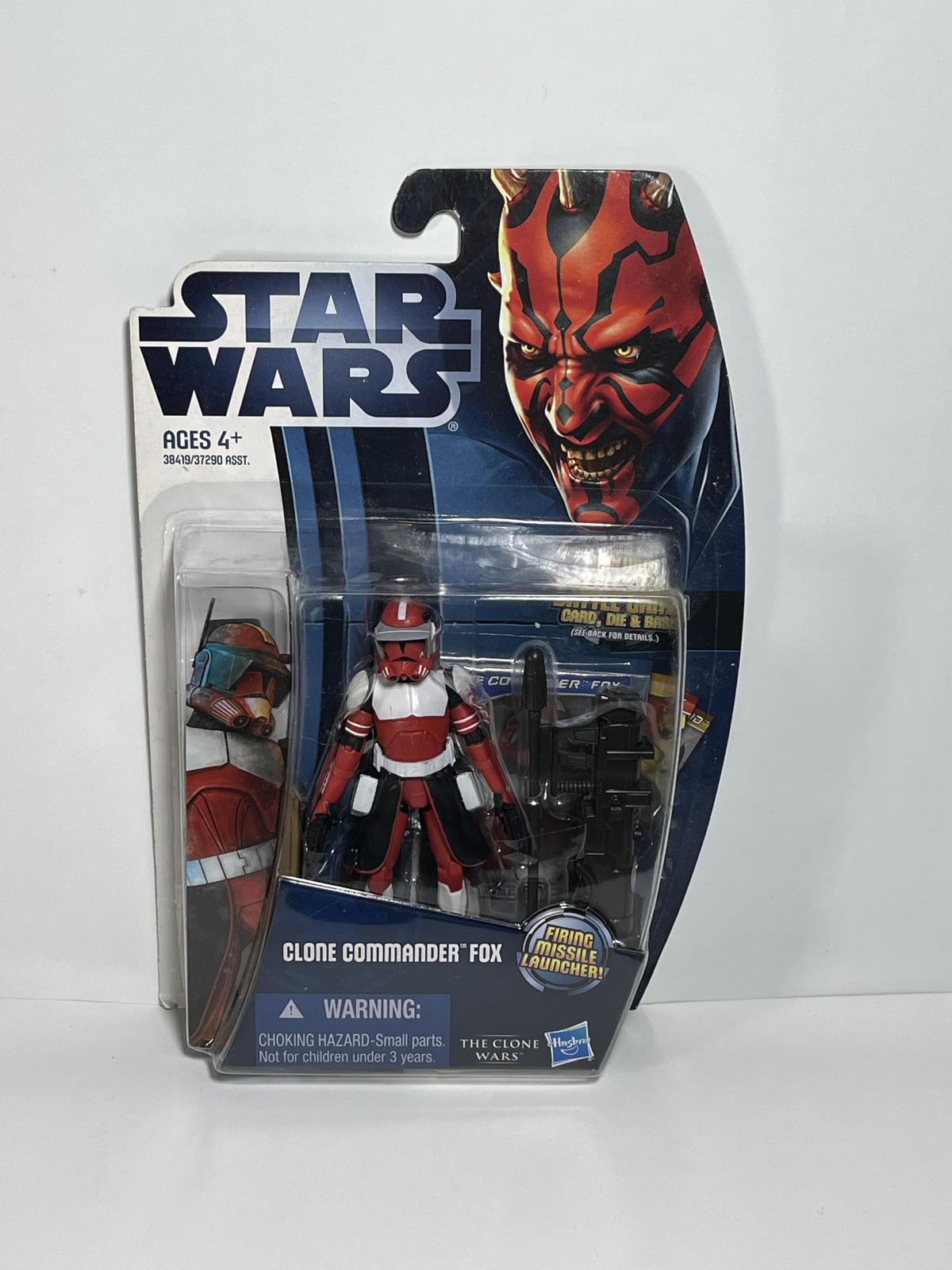Clone Commander Fox CW18 Star Wars The Clone Wars 3.75 Action Figure