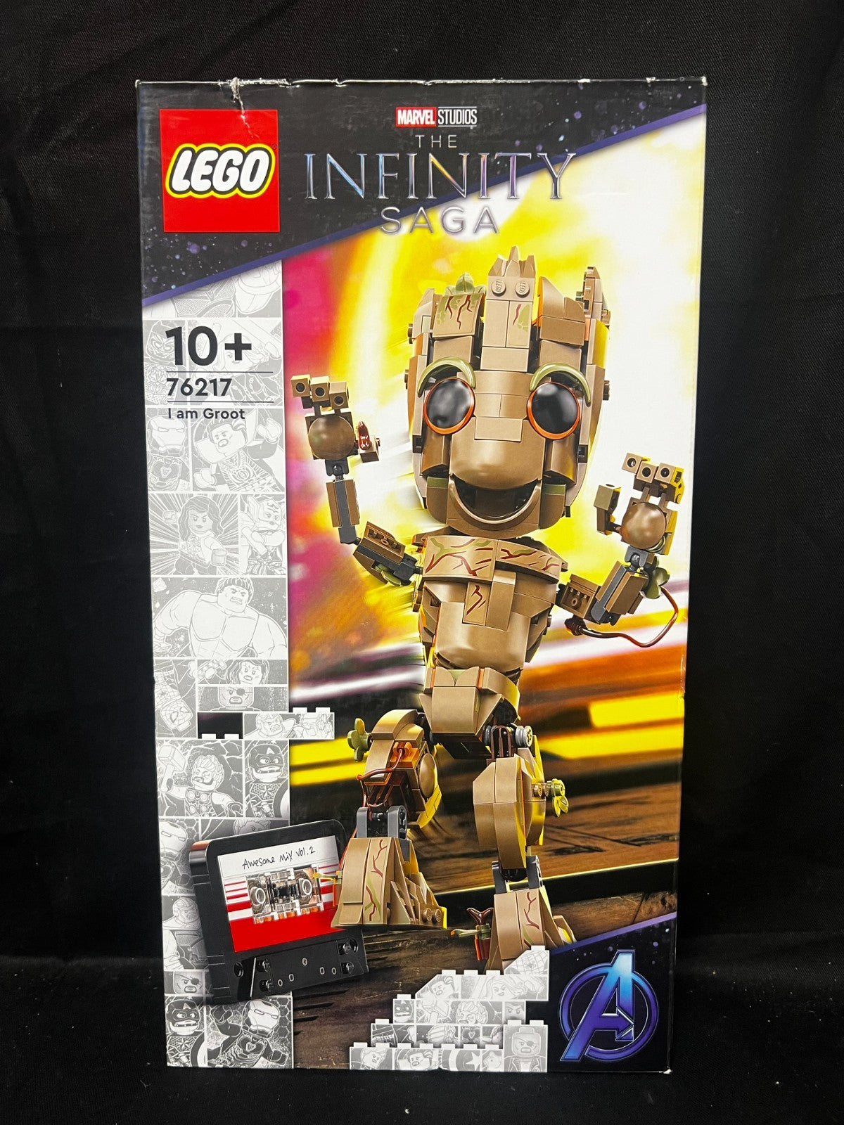 - LEGO #76217 - I Am Groot - Marvel Infinity Saga Superheroes - NEW, SEALED