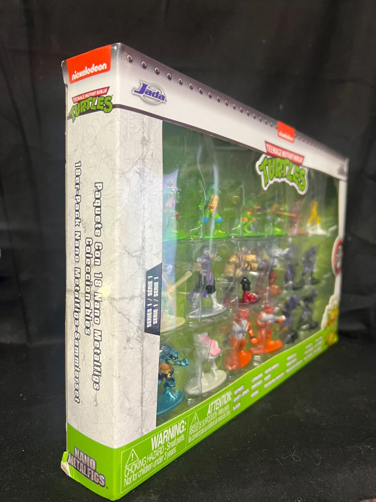 Teenage Mutant Ninja Turtles Die-Cast Nano MetalFigs Pack of 18 by Jada