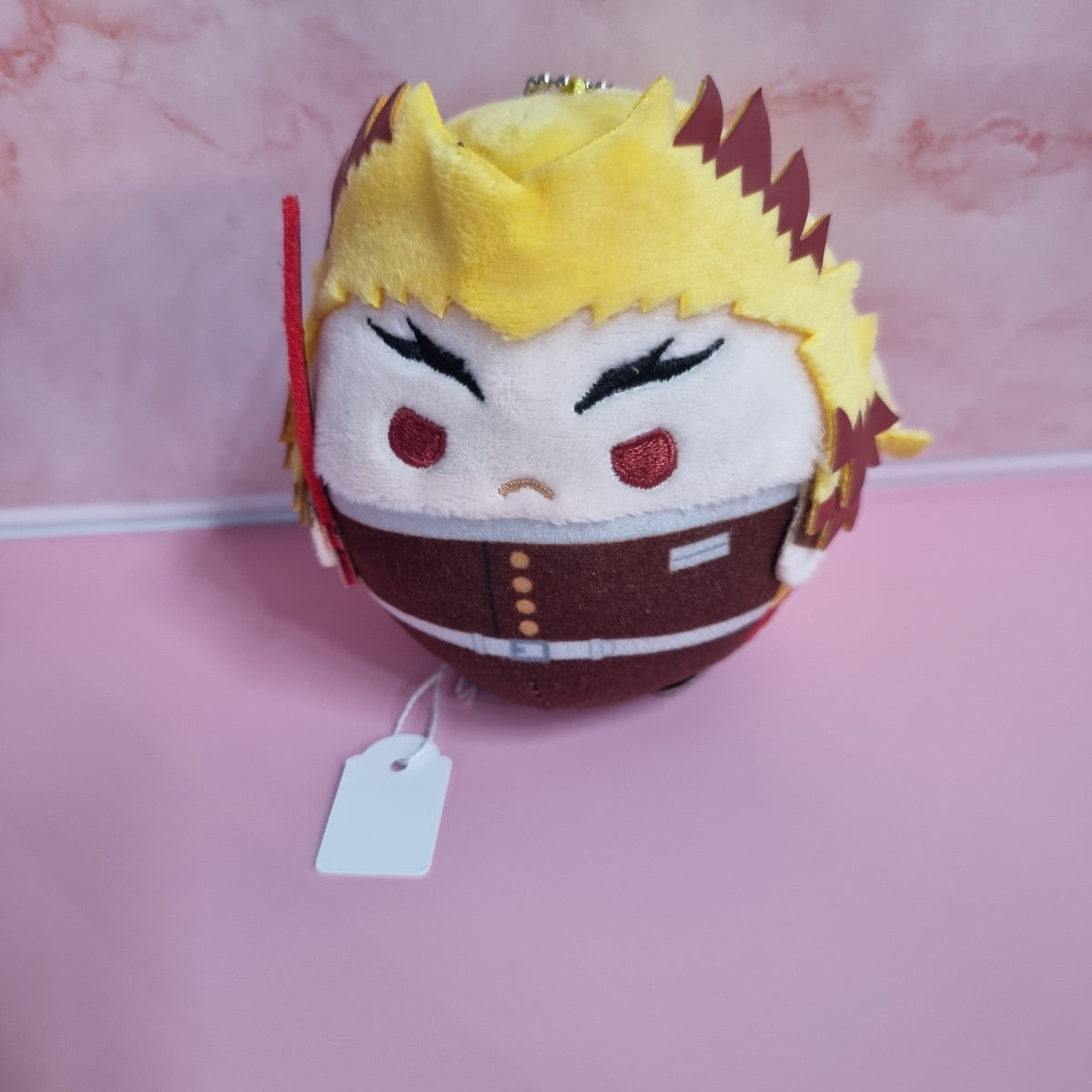 Demon Slayer Rengoku Kyojuro Fluffy Cororin Plush 14cm - Used