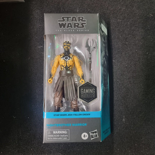 Hasbro Star Wars: The Black Series - Nightbrother Warrior 6" Action Figure...