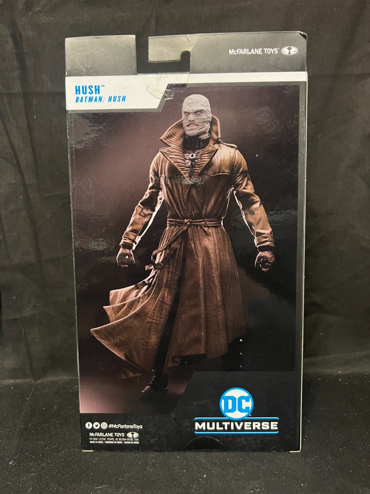 DC Multiverse Mcfarlane Toys Hush 6" Platinum Action Figure 