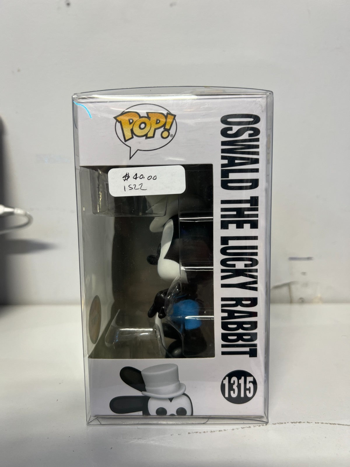 Oswald the Lucky Rabbit Chase Funko Pop! w/ Protector Disney 100 #1315