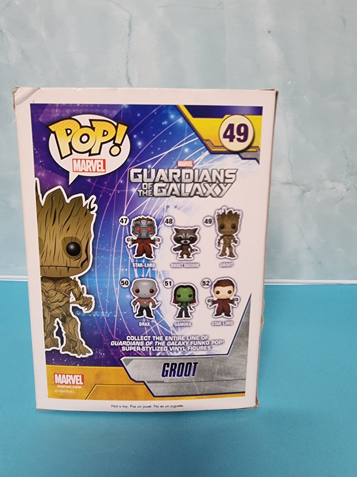FUNKO POP! MARVEL GUARDIANS OF THE GALAXY GROOT #49 VINYL FIGURE VAULTED
