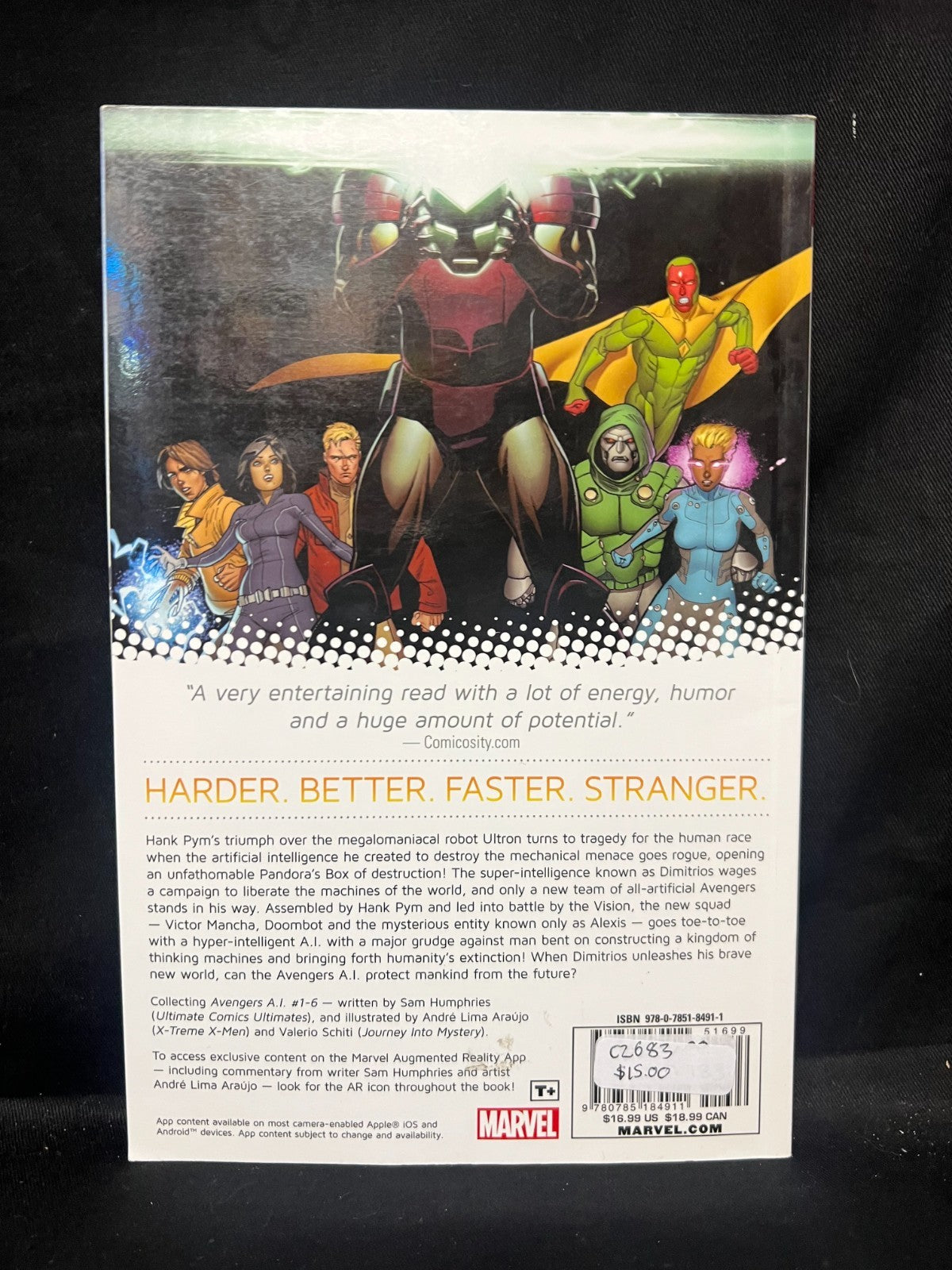 Avengers A.I Volume 1 Human After All Marvel  Graphic Novel - First Printing 