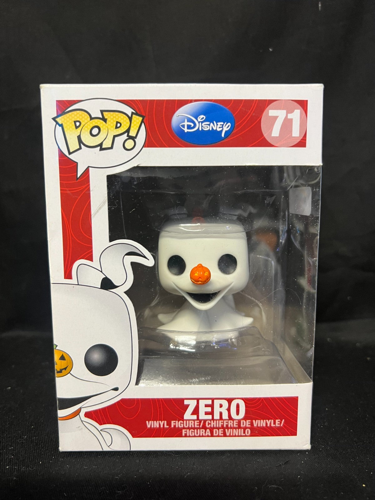 FUNKO POP! Zero #71 The Nightmare Before Christmas Disney Movie Vinyl Figure