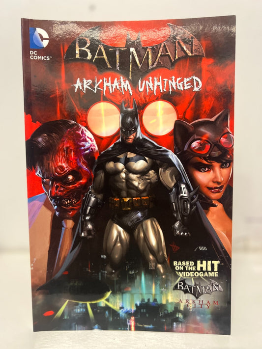 DC  Batman Arkham Unhinged Volume 1 Hard Cover (based on Batman Arkham City)