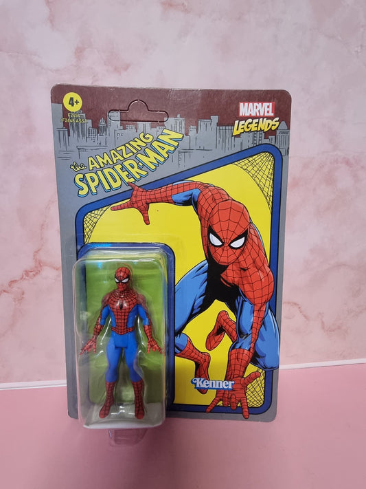 SPIDER-MAN ( 3.75" ) MARVEL LEGENDS RETRO SERIES AVENGERS ACTION FIGURE