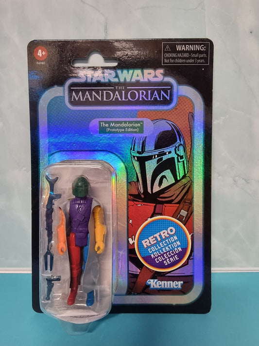 Star Wars Vintage Collection Mandalorian Retro Prototype Edition Kenner (purple)