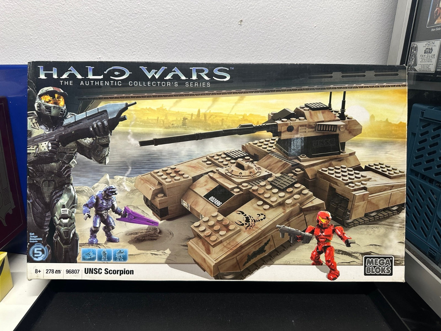 Mega Bloks: Halo Wars  UNSC Scorpion 96807  278 Pieces