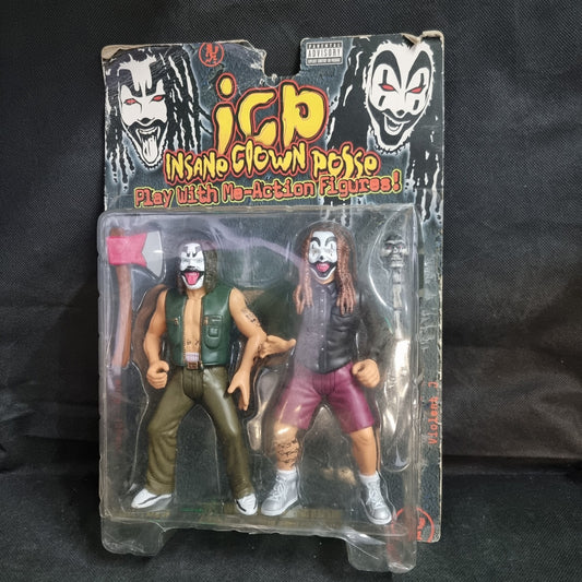 1999 Insane Clown Posse (ICP) Original Figures Shaggy Violent J Box 