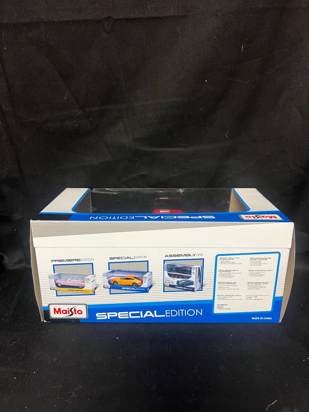 1993 Chevrolet 454 SS Pickup Truck Red 1/24 Diecast Model Car by Maisto