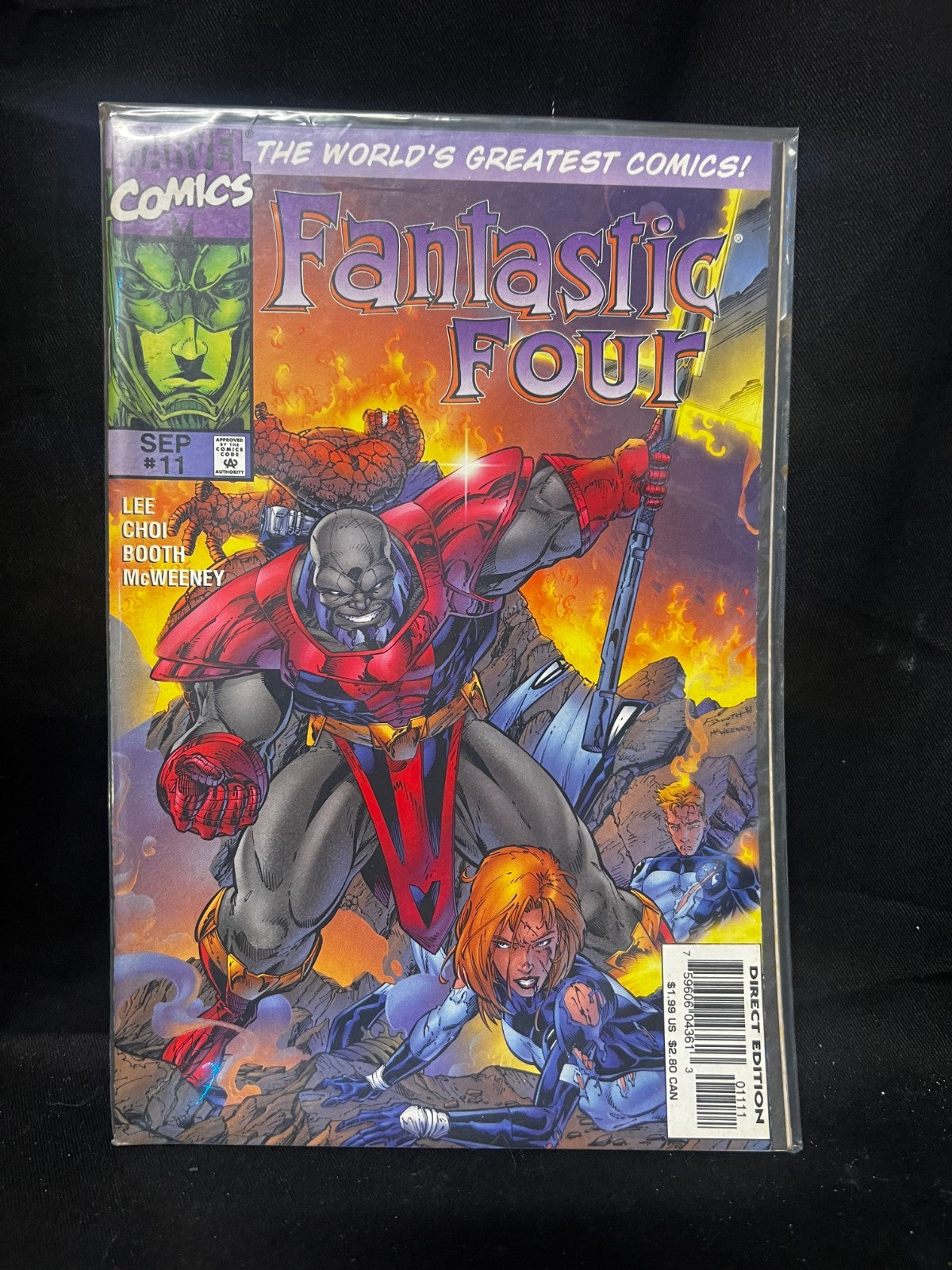 Fantastic Four #11 - Marvel Comics (Sep 1997, VGC) Lee/Choi/Booth