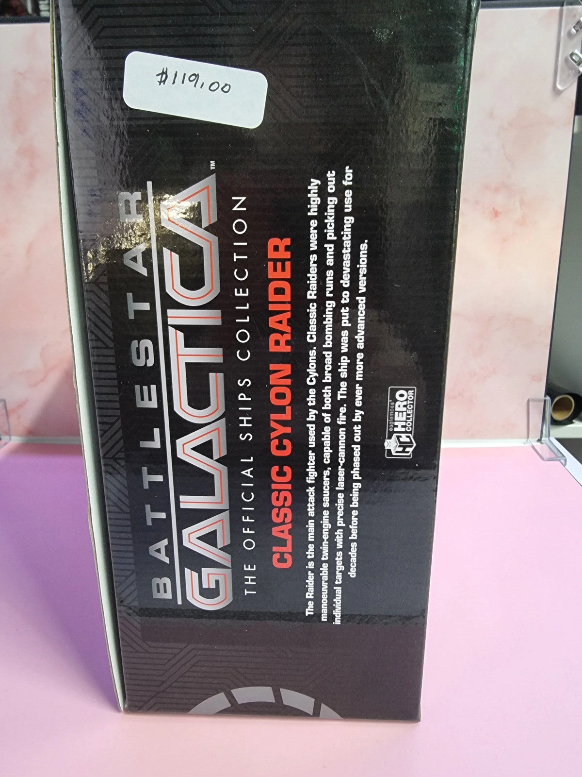 Eaglemoss Battlestar Galactica Ship Replica | Classic Cylon Raider