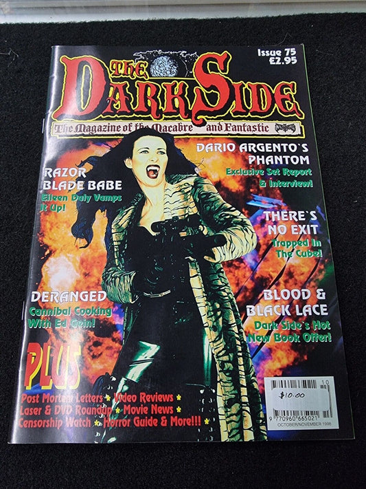 The Dark Side; The Magazine of the Macabre and Fantastic! Issue 75 October 1998!