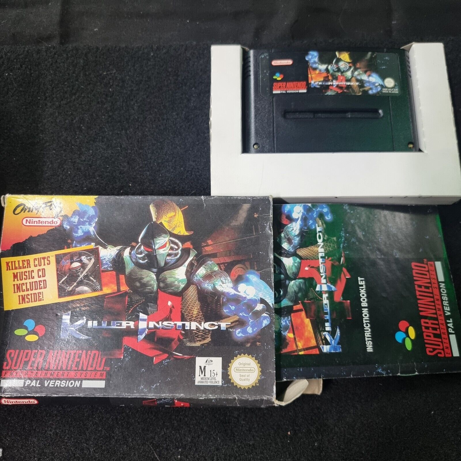 Killer Instinct SNES Super Nintendo Boxed Game
