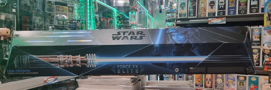 (NE6) Star Wars The Black Series | Force EX Elite Lightsaber | Leia Organa