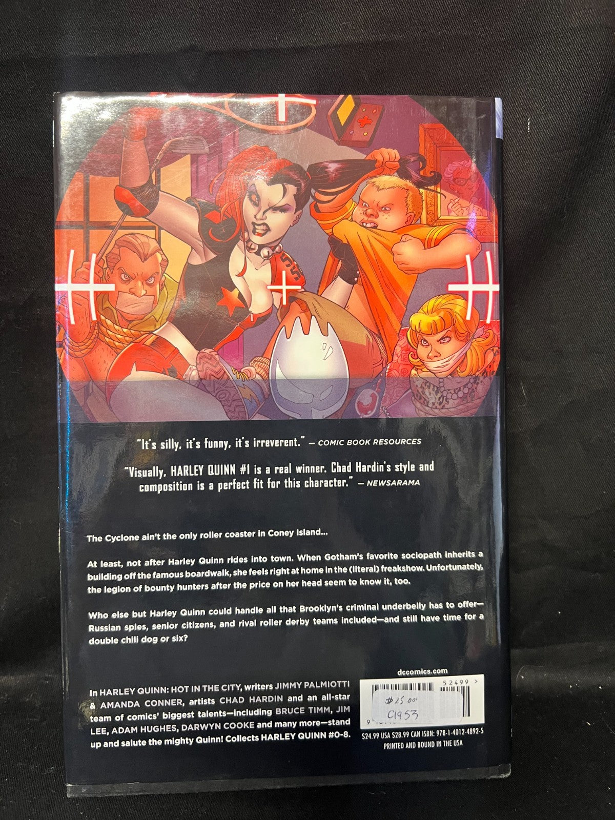 Harley Quinn The New 52! Volume 1: Hot in the City DC Comics 2014 Hardcover