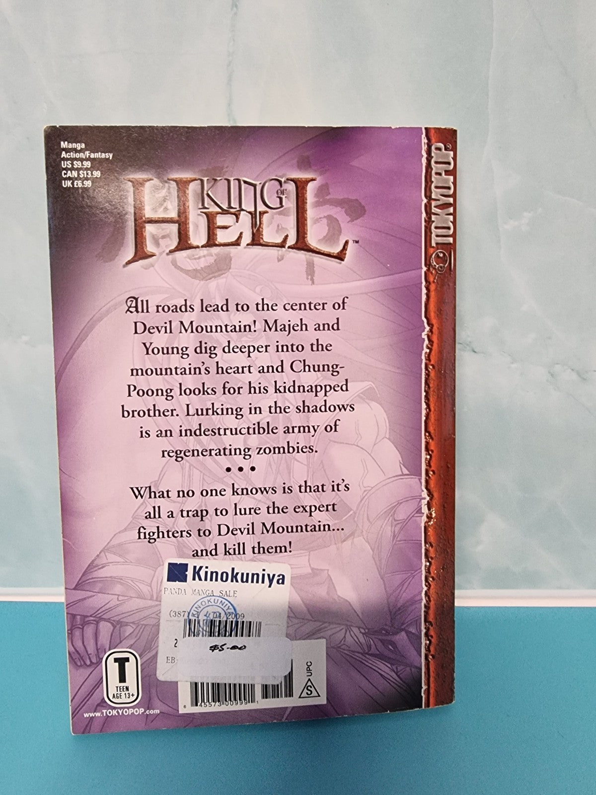 King of Hell Volume 9 Manga Anime Paperback Ra In-Soo Tokyopop English Version