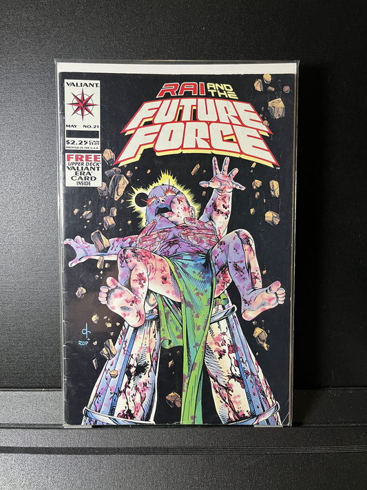 RAI and the FUTURE FORCE #21 Valiant Comics 1994
