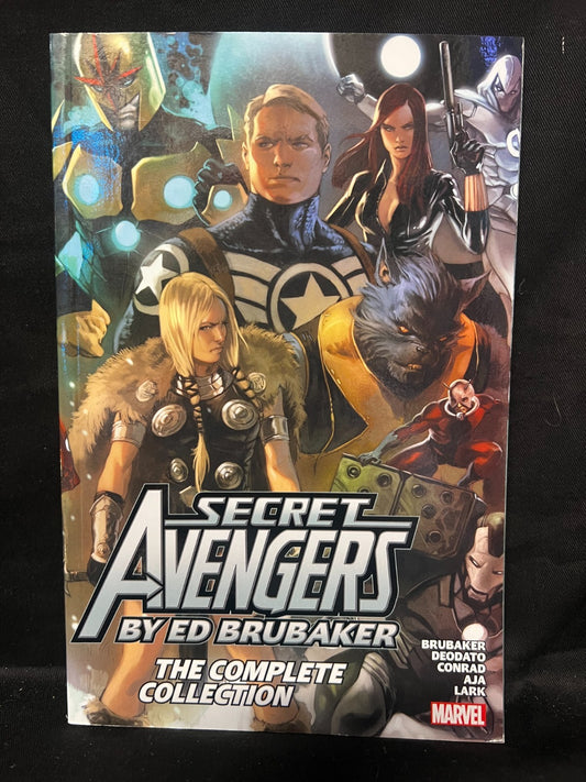 Secret Avengers by Ed Brubaker The Complete Collection Marvel 1st Print 2018 TPB