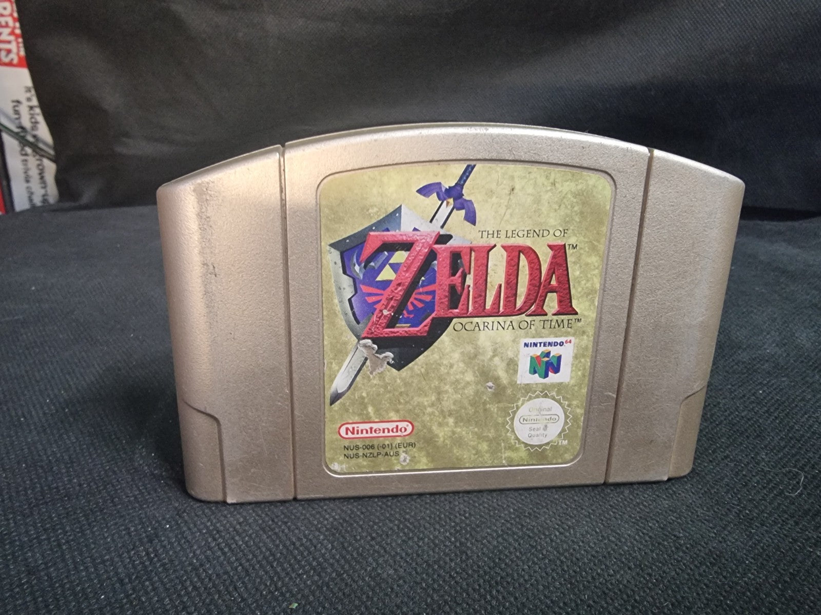 The Legend of Zelda Ocarina of Time Gold Edition Nintendo N64 Video Game