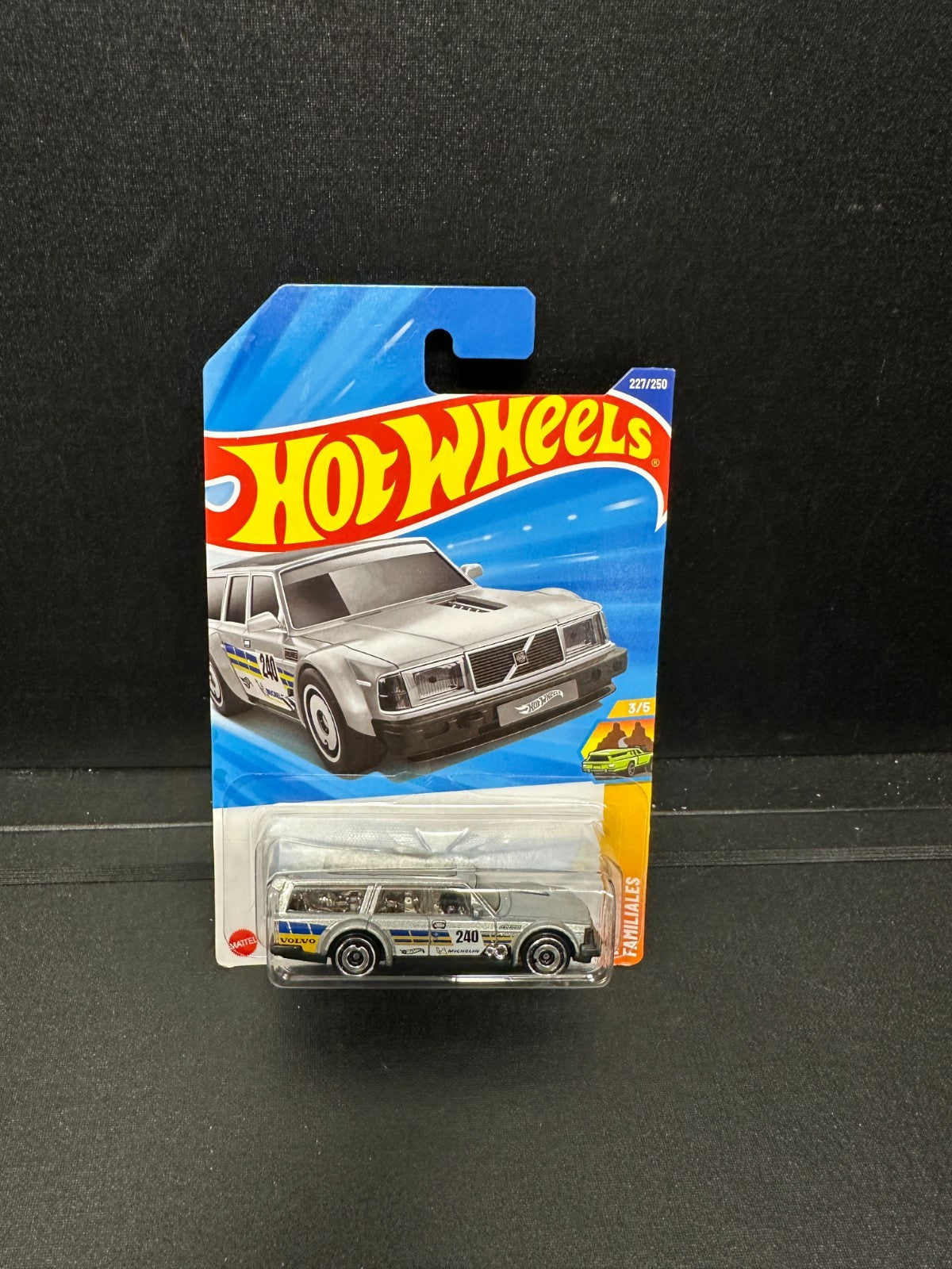 Hot Wheels Volvo 240 Drift Wagon 227/250 HW WAGONS 3/5