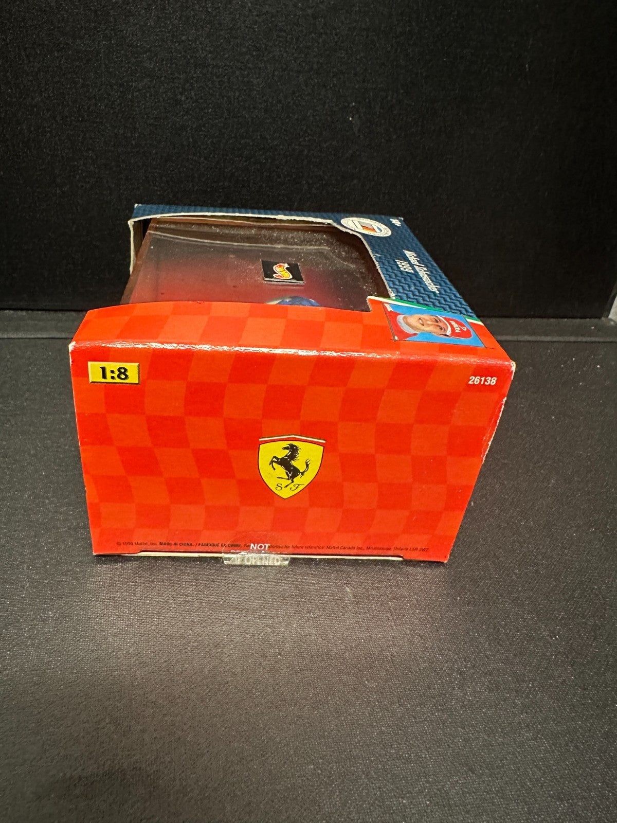 Hot Wheels Racing Ferrari Michael Schumacher Helmet 1999