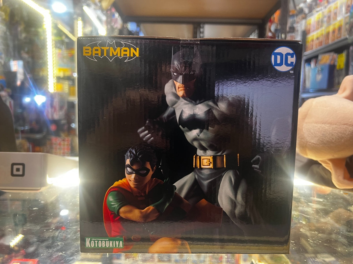 ARTFX KOTOBUKIYA DC BATMAN & ROBIN STATUE TWO PACK ORIGINAL 1:10 BOX