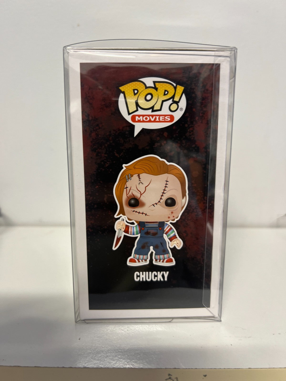FUNKO POP MOVIES BRIDE OF CHUCKY #315 CHUCKY (SCARRED) VAULTED VINYL