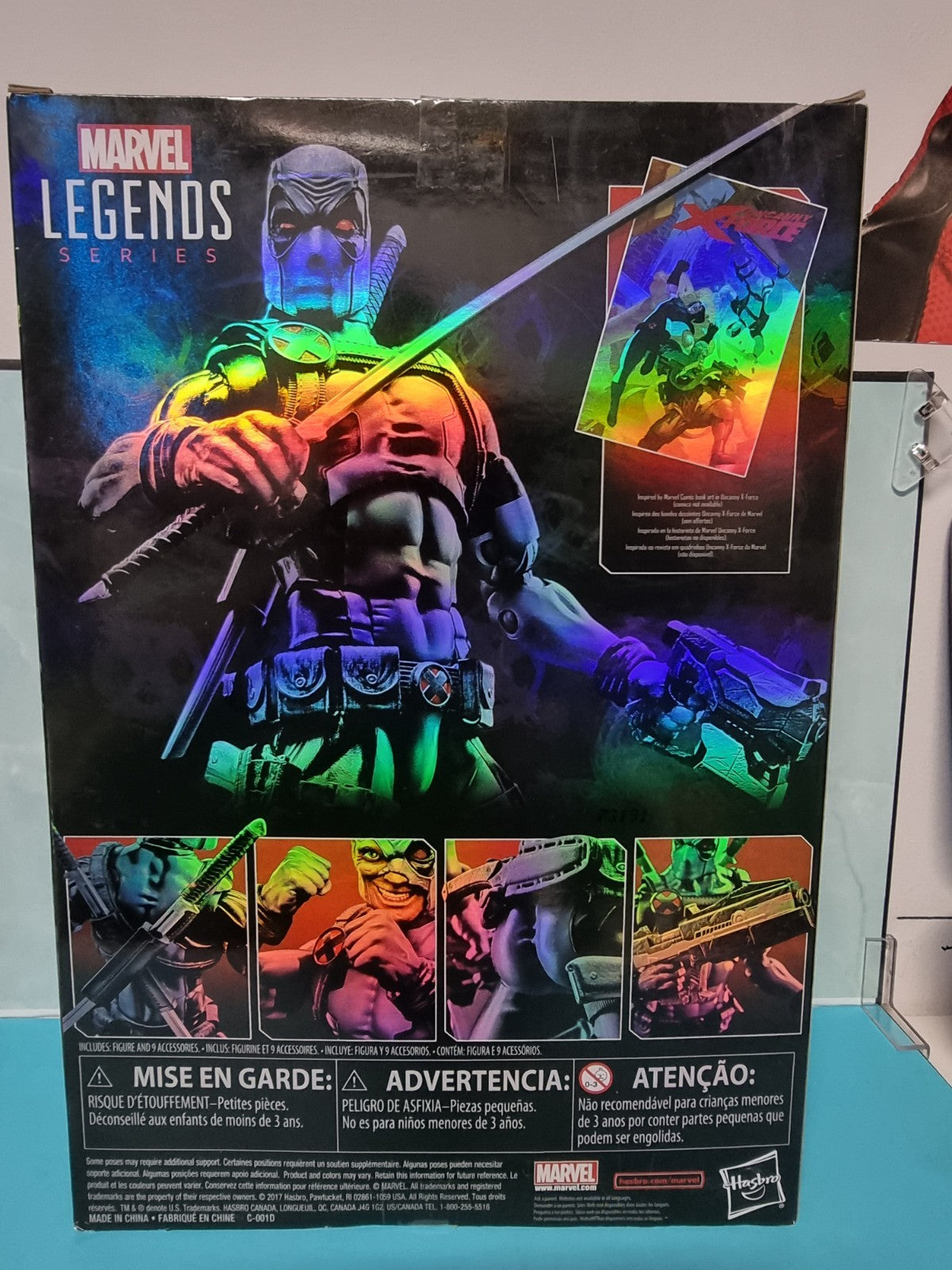 Marvel Legends UNCANNY X - FORCE DEADPOOL 12 Inch Action Figure