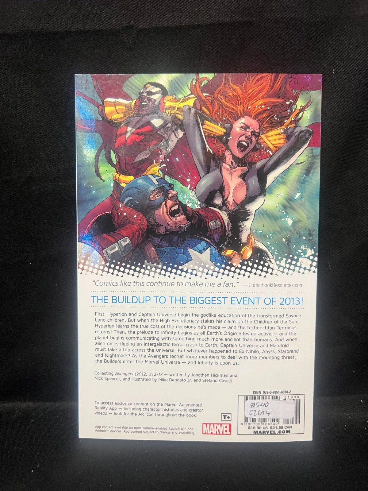 Avengers Volume 3 Prelude To Infinity Marvel Graphic Novel