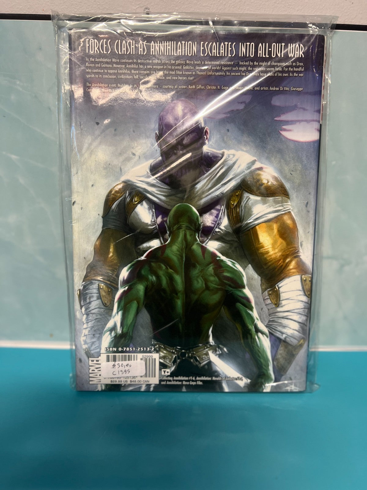 ANNIHILATION BOOK THREE MARVEL COMICS (HARDBACK)