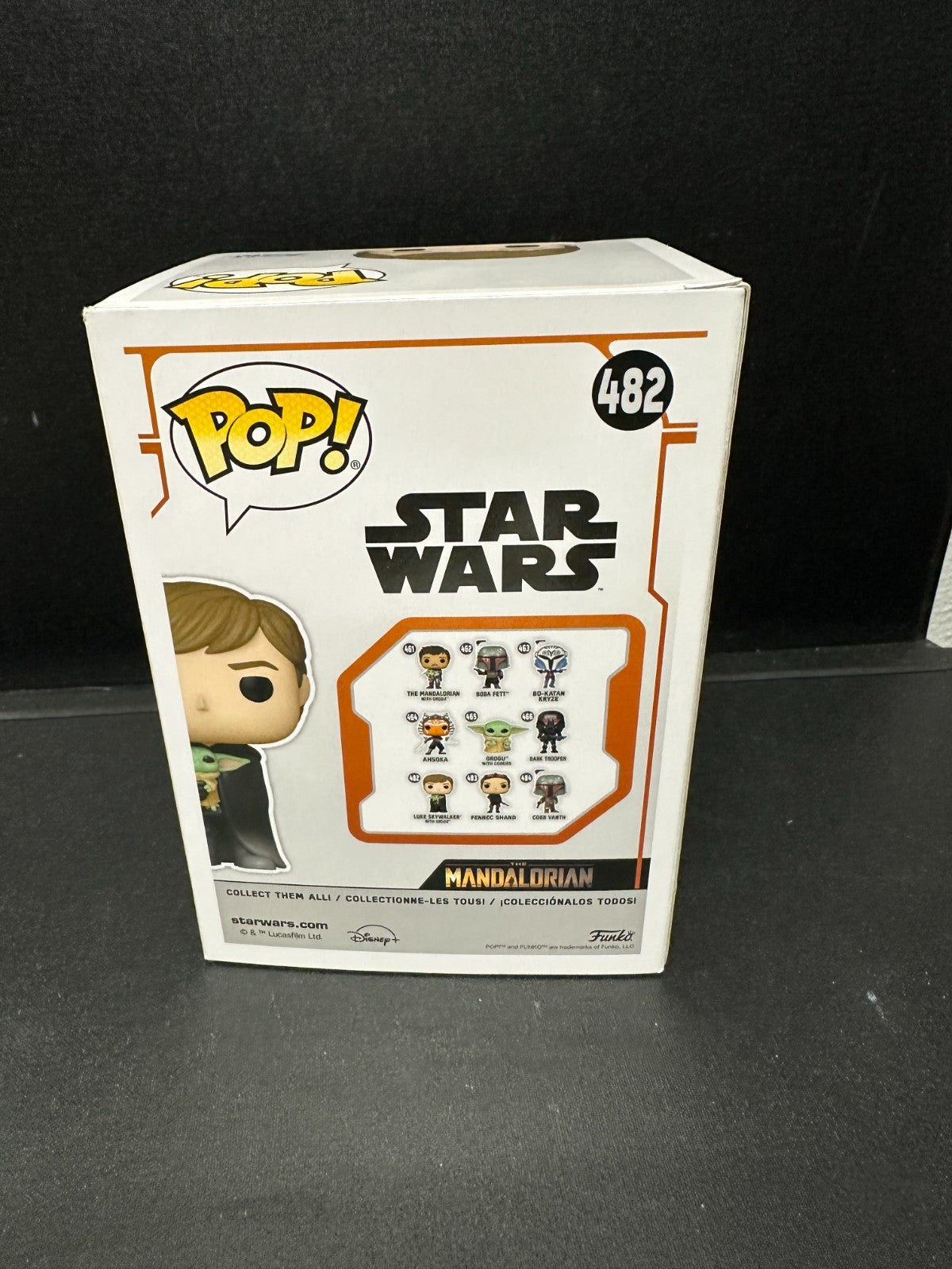 Funko Pop! Star Wars Mandalorian Luke Skywalker with Grogu #482 Special Edition