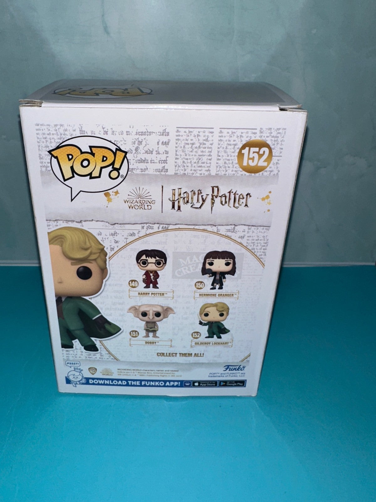 Funko Pop! Vinyl: Harry Potter - Gilderoy Lockhart #152