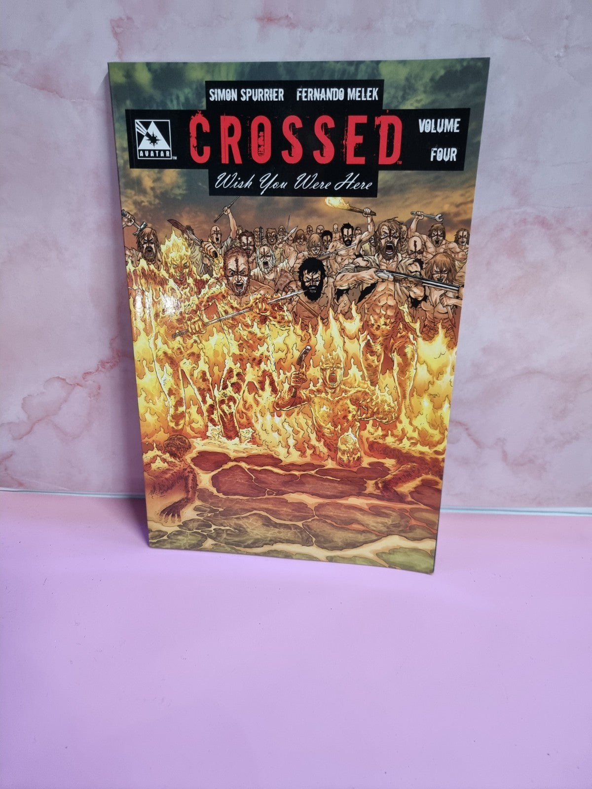 Crossed Wish You Were Here volume 4 trade paperback Simon Spurrier Avatar