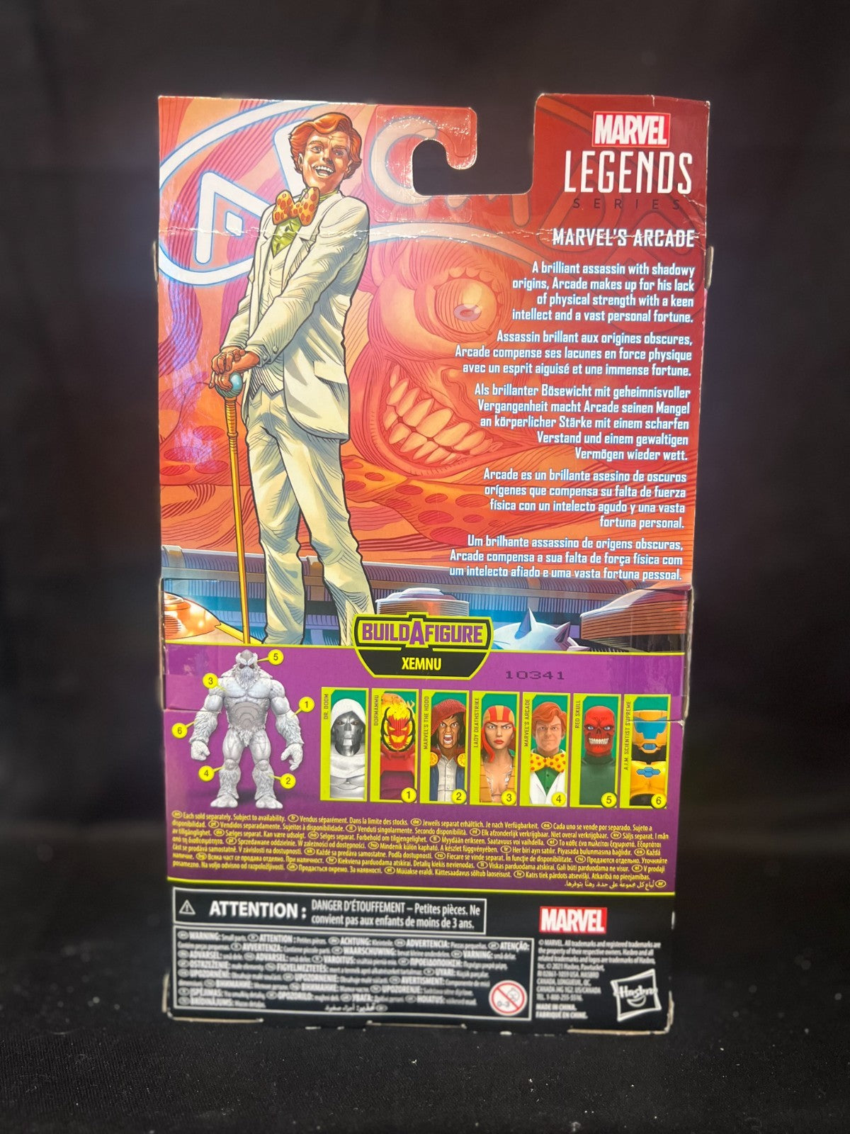 Marvel Super Villains - Arcade Marvel Legends 6” Scale Action Figure "