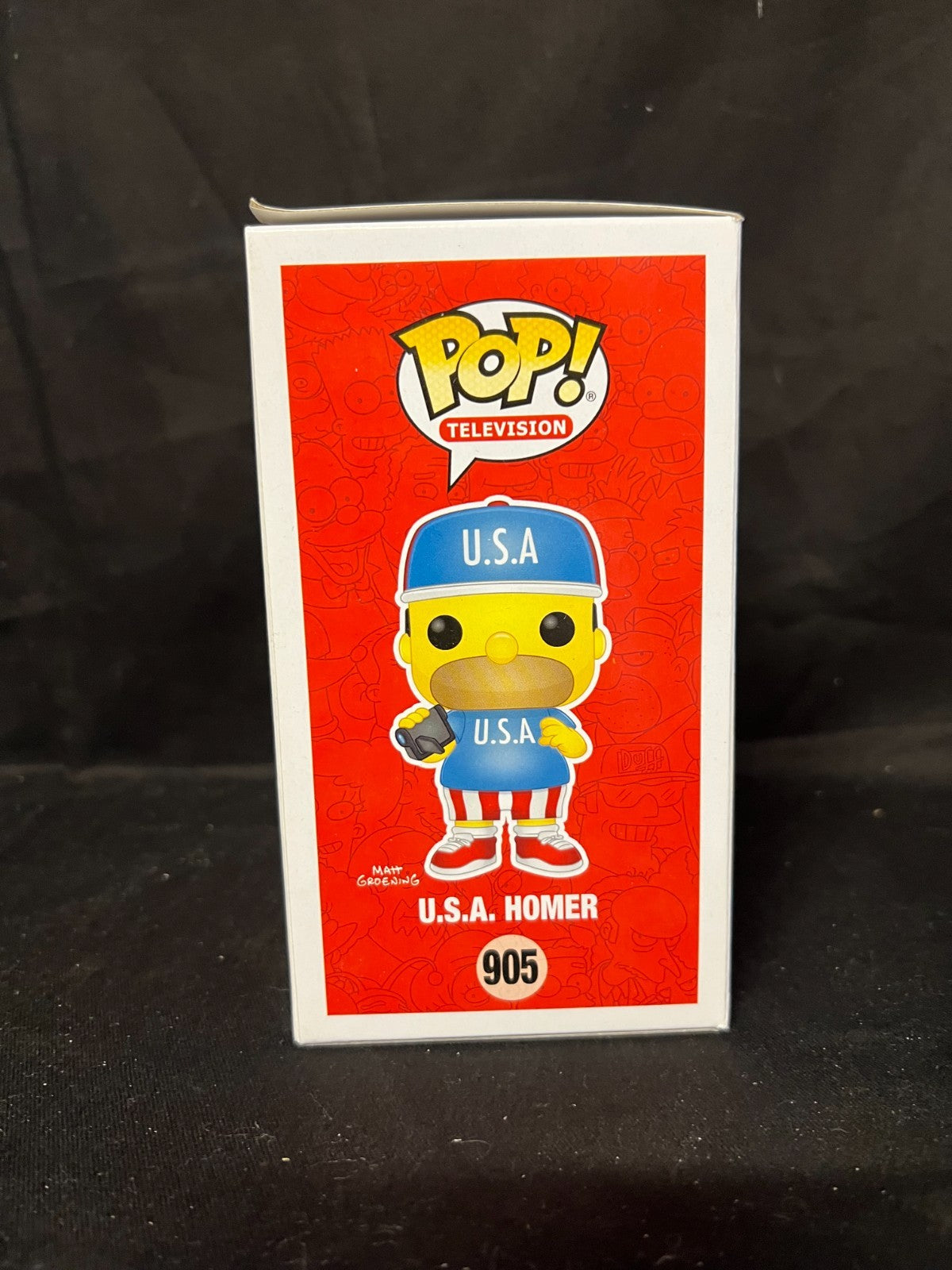 The Simpsons - Homer Simpson U.S.A Pop! Vinyl Figure 905