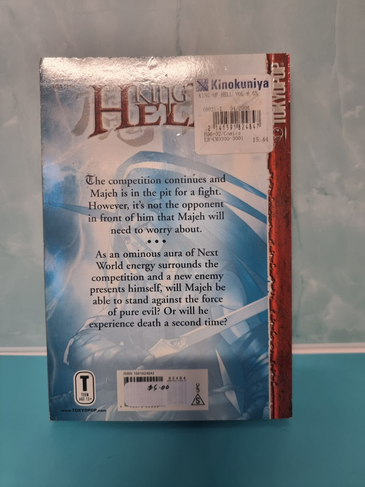 King of Hell Volume 6 Manga Anime Paperback Ra In-Soo Tokyopop English Version
