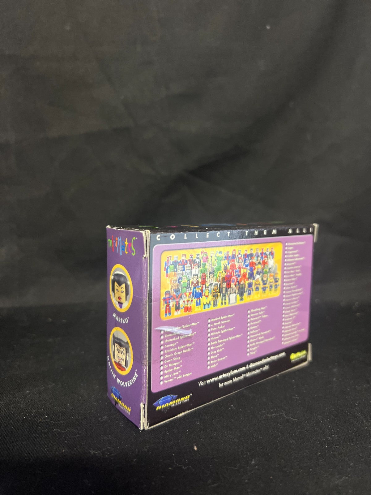 MiniMates Art Asylum Lego Marvel Universe Gaijin Wolverine & Mariko Figures 