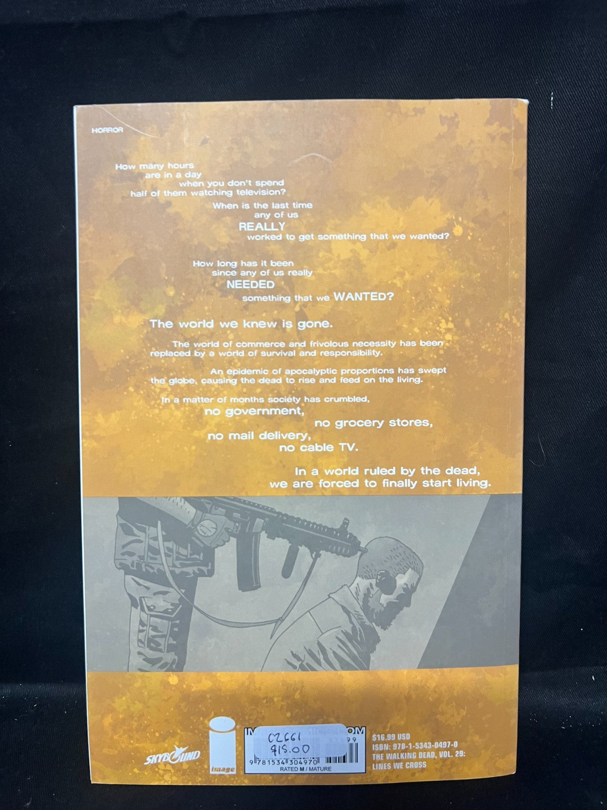 Robert Kirkman The Walking Dead Volume 29: Lines We Cross (Paperback)