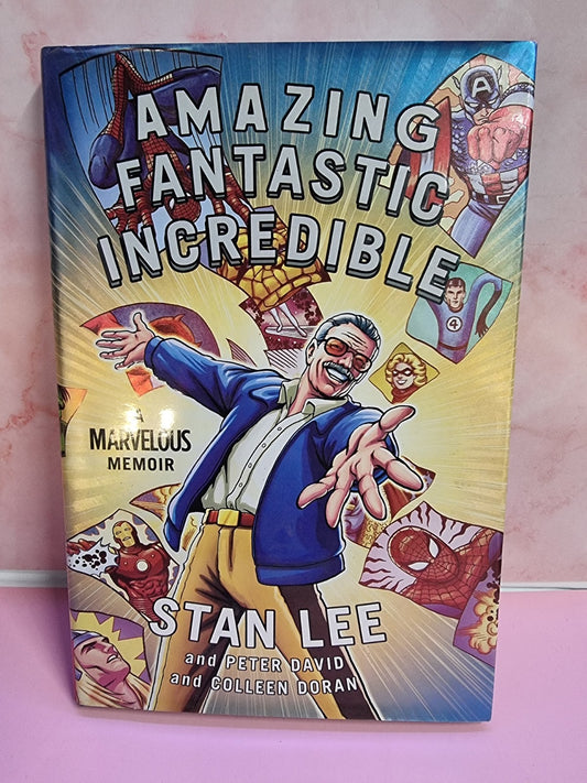 Marvel's Stan Lee Amazing Fantastic Incredible: A Marvelous Memoir Hardcover