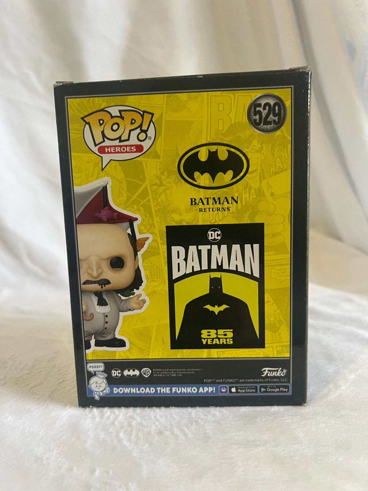 The Penguin Funko Pop! Vinyl Figure #529 from Batman Returns- New w/ Protector